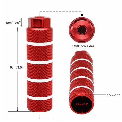Pair bmx bike pegs - pair,