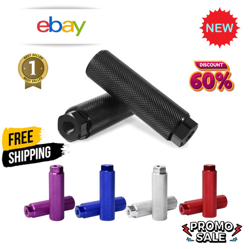 Bike alloy foot stunt pegs - alloy,