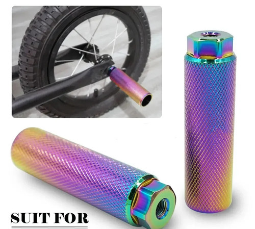 Bike alloy foot stunt pegs - 1x,