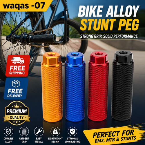Bike alloy foot stunt - alloy, peg