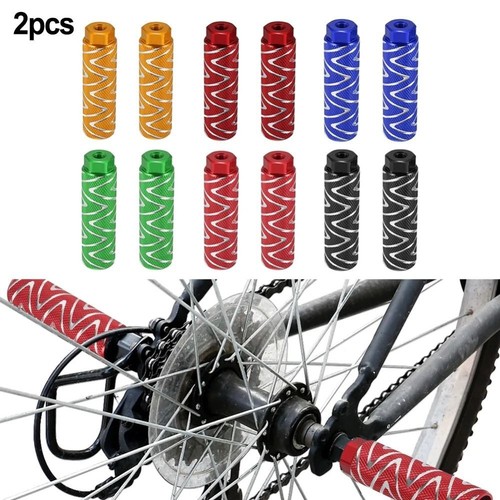 Pair mtb bmx bike - alloy, foot